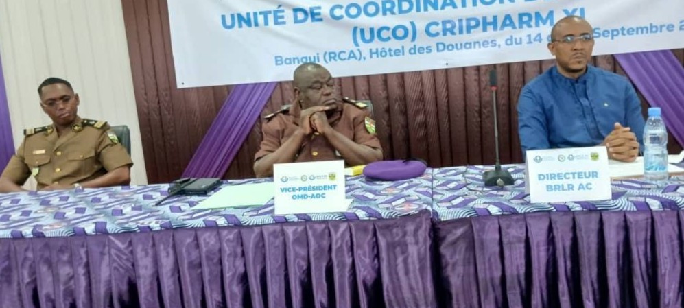 VICE PRÉSIDENT DE L'OMD-AOC FRÉDÉRIC THÉODORE INAMO A CLÔTURÉ LA FORMATION DE L'UNITÉ DE COORDINATION DE L'OPÉRATION DE LUTTE CONTRE LA CRIMINALITÉ PHARMACEUTIQUE EN AFRIQUE DE L'OUEST ET DU CENTRE.